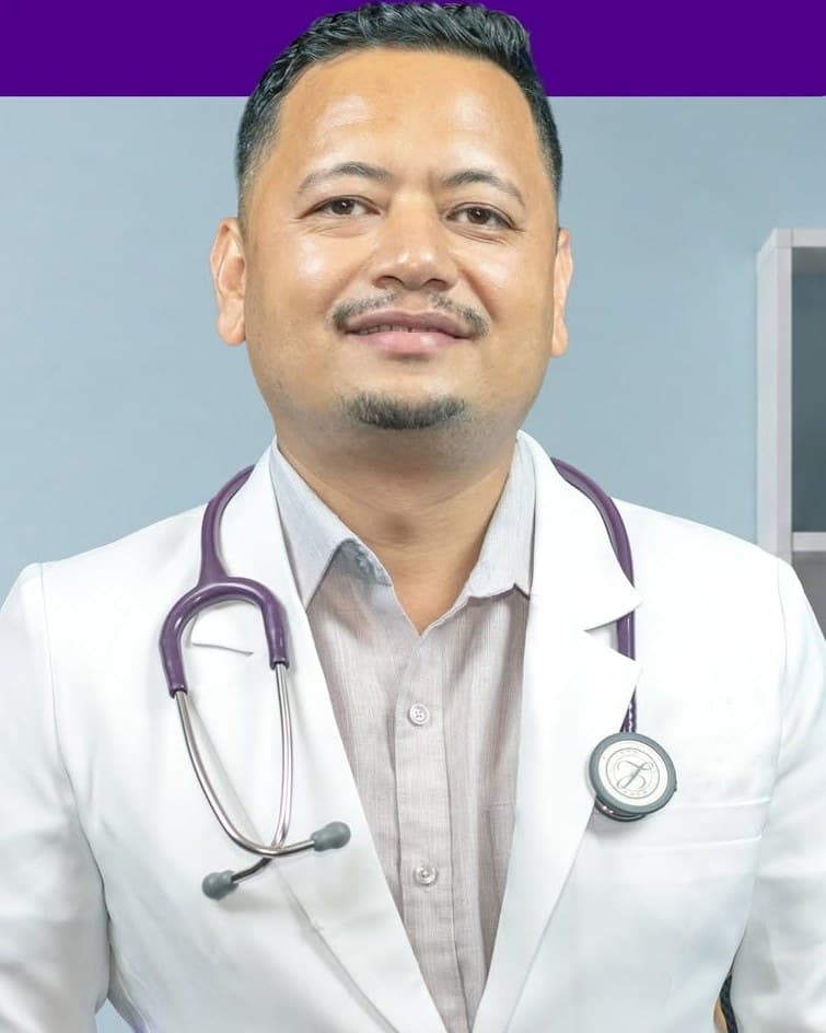 Dr. Amrit KC, Chairman · Associate Professor · Senior Consultant Interventional Nephrologist · NMC 9296